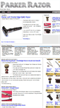 Mobile Screenshot of parkerrazor.com